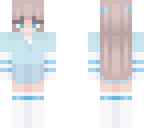 light blue girl