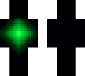 light green core glow