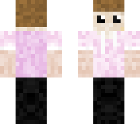 Pink no mouth lore skin | Minecraft Skin