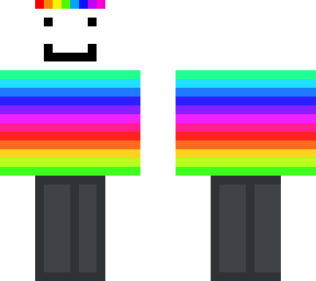 a guy who likes rainbows