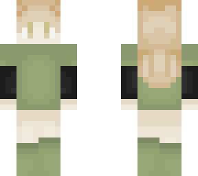 blonde green