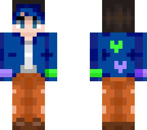 blue jacket guy idk