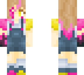 cybernetic celestine (but i didnt forget the rest of the hair this time)
