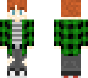 ginger guy with green shirt