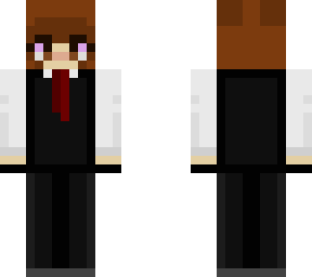 girl in a suit