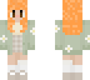 green girl w/ red hair