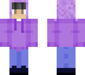 guy in purple hoodie