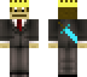 king monkey with suit