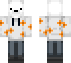 polar bear orange flowers 2