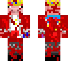 technoblade with death gauntlet# with blood extra