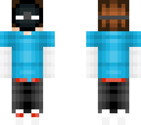 two collored boy with black mask