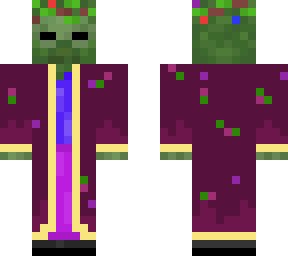 zombie flower robe
