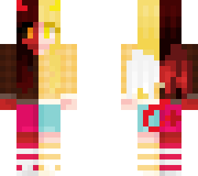 half angel - half demon (female)