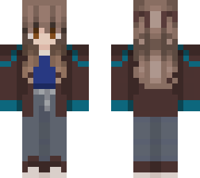 idk brunette girl