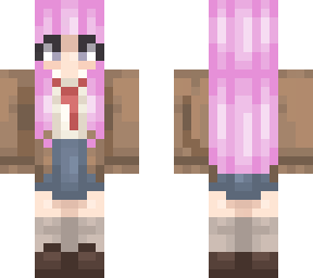 mai pink hair