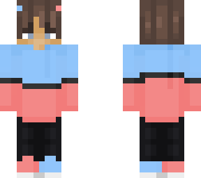 my first skin remastered/fixed! - bubble gum!