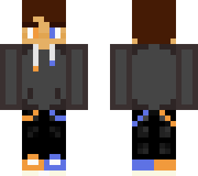 orange and blue boy