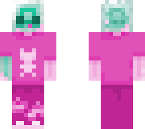 pink and green slime