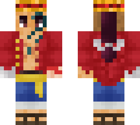 the wyper con ropa de luffy