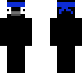 black duck with blue band    -alphash