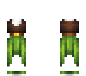 female ob - medieval w/ green skirt