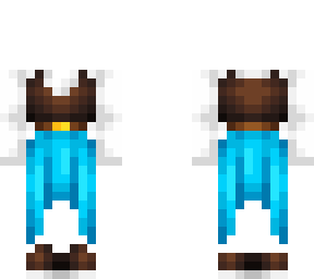 female ob - medieval w/ white sleeves & blue skirt