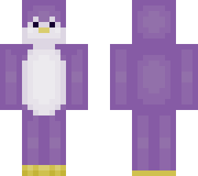 lavender penguin :d