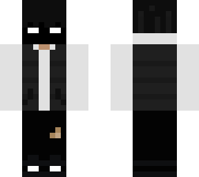 mango in a vest masked