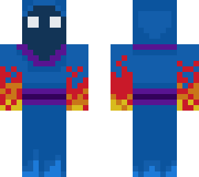 masked fire man