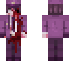 not mine originally  purple guy bloody