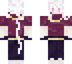 white hair