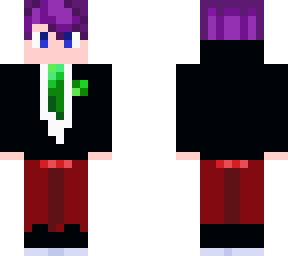 dude in a tuxedo but green