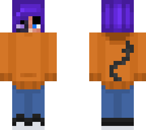 my half enderman oc