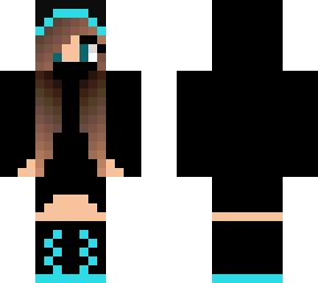 teal and black ninja (girl)