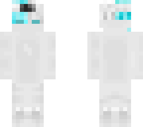 white and blue boi