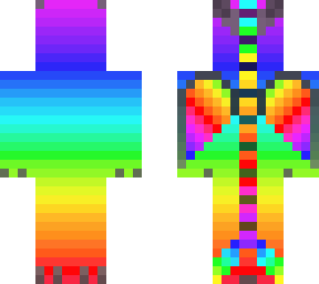 wip frontless rainbow dragon