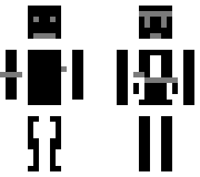 black and wight guy