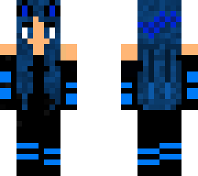 blue girl