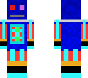 colorful robot suit i guess