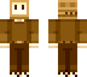computer guy! (but sepia colored)