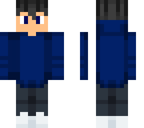 dark blue gamer boy