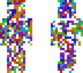 dark rainbow mess