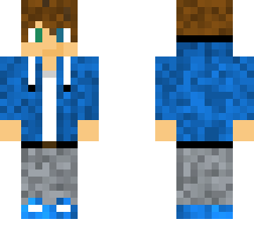 default blue hoodie