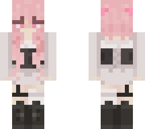 pink victorian lady