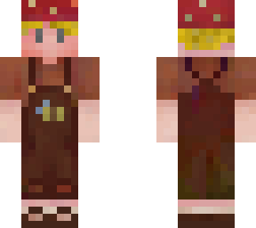 blonde mushroom boy