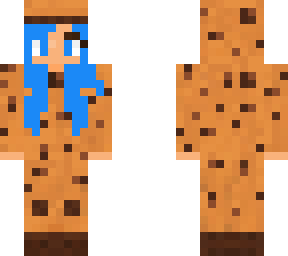 blue cookie girl