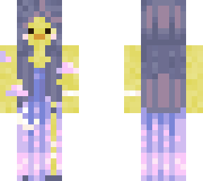 duck girl dress purple