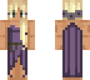 forest goddess but purple