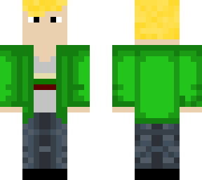 green jacket boy