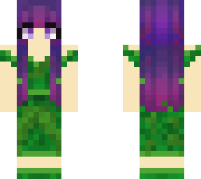 green purple